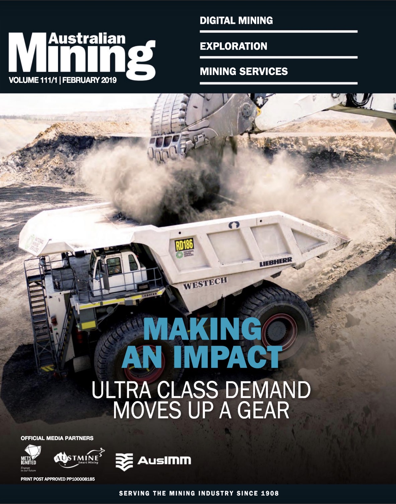 Front Cover of Mining Magazine! | Red Empire Media